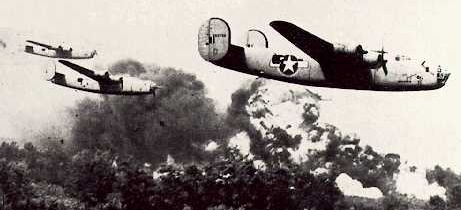 B-24 на нефтяными промыслами Плоешти