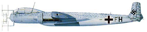 He.219A из 1./NJG.1 (Мюнстер-Хандорф, 1944)