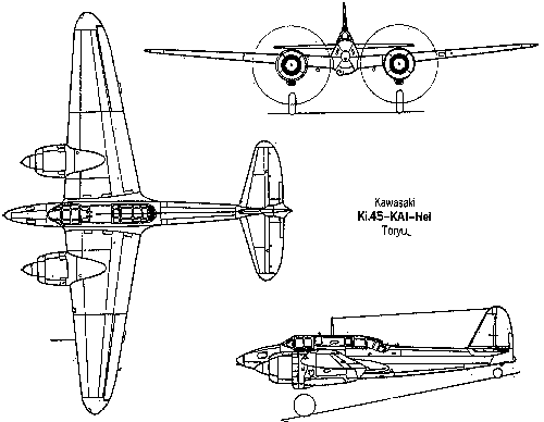 Ki-45 KAI-Otsu Toryu