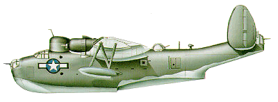 Martin PBM-3D «Mariner» с поисковой РЛС AN/APS-15