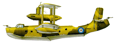 Short Singapore Mk.III из 203 эскадрильи Королевских ВВС