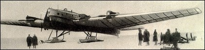 Вариант ТБ-3 с лыжным шасси