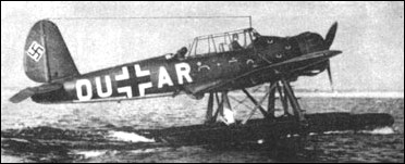 взлет с воды Ar.196