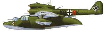 BV.138C из 2 эскадрильи 406 поисково-спасательной группы 2./Kuf/GR.406