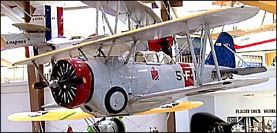 Grumman FF в Национальном Музее морской авиации США