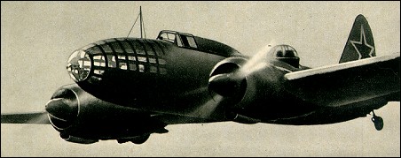 Ил-4 в полете
